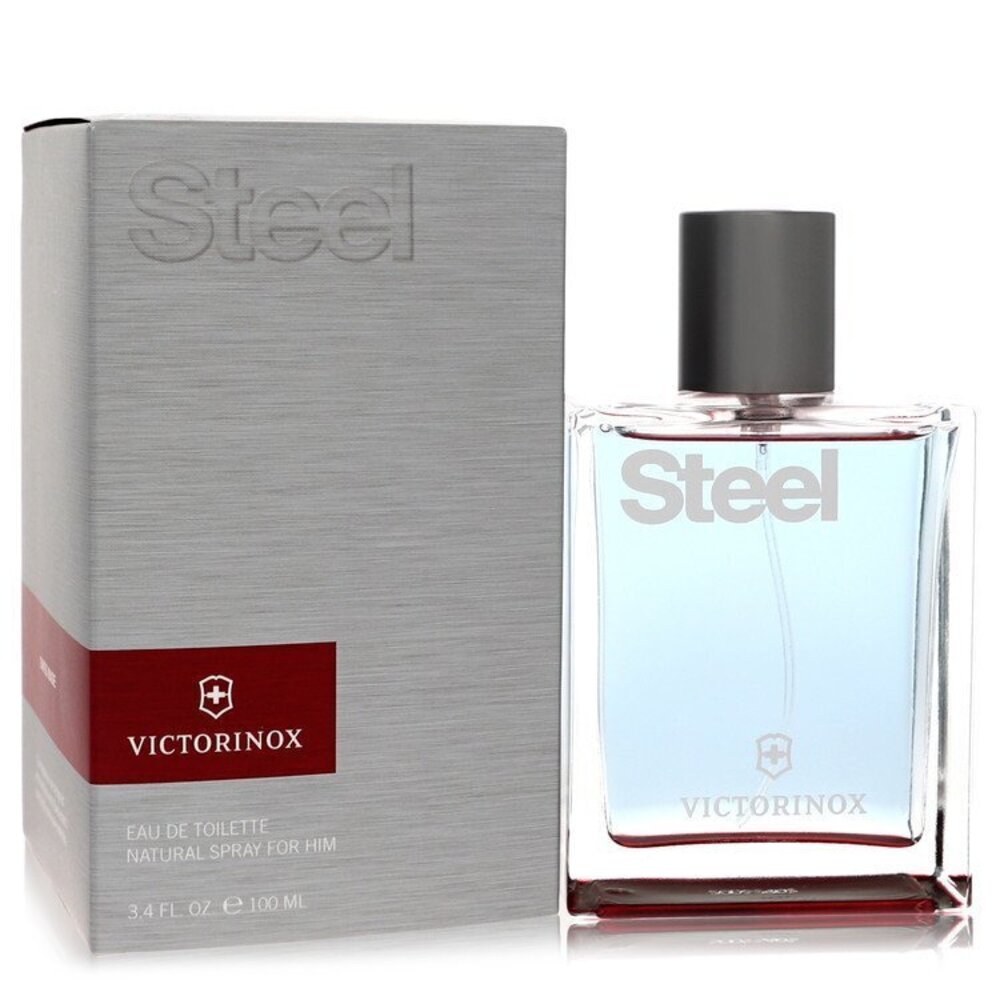 Swiss Army Steel by Victorinox Eau De Toilette Spray   3.4 oz